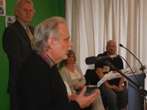 Parent Bob Ratner speaks at BC-CLAG report launch April 2011